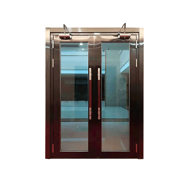 玻璃防火钢质门-RX005